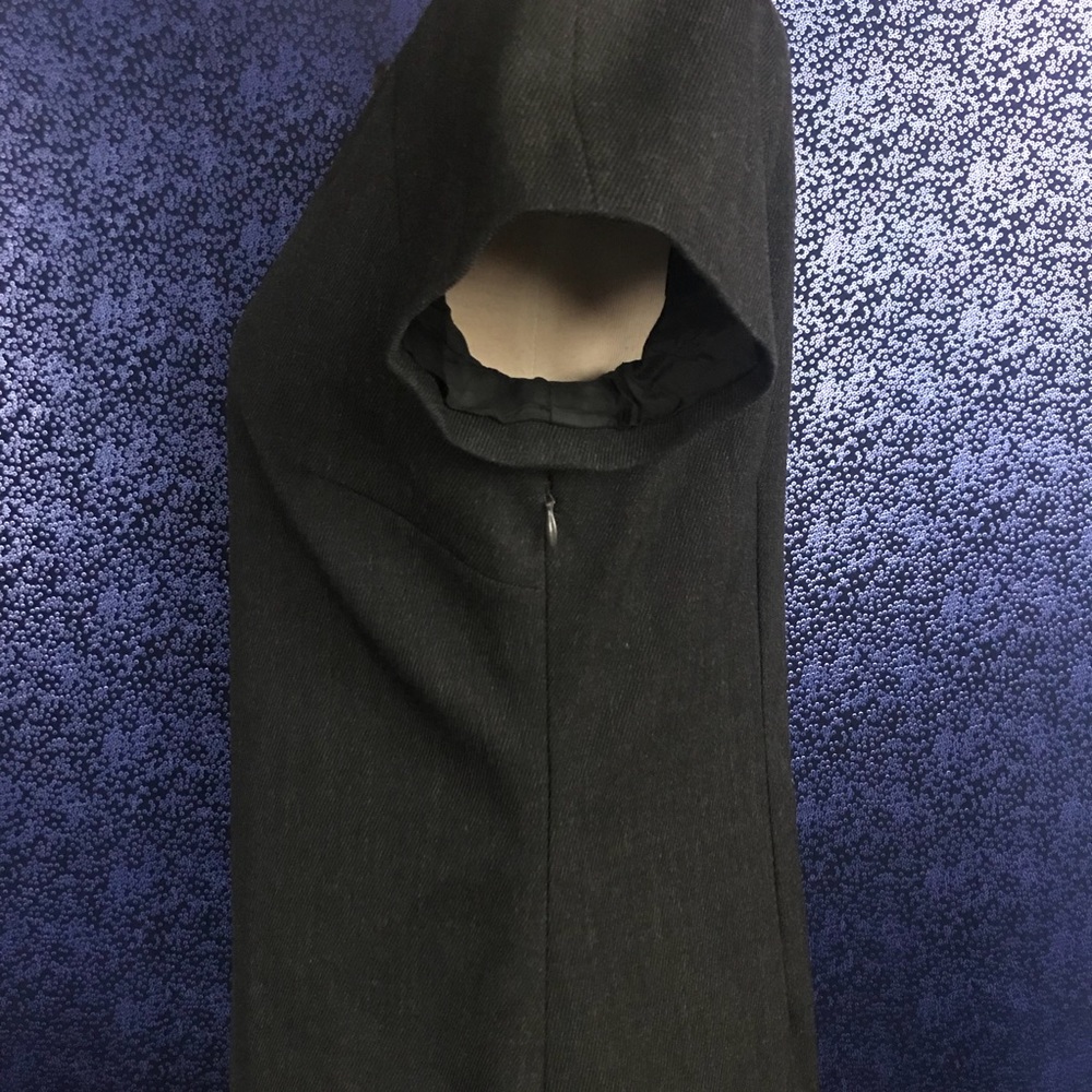 Tahari Aurthur S Levine Wool-Blend Dress - Picture 3 of 7